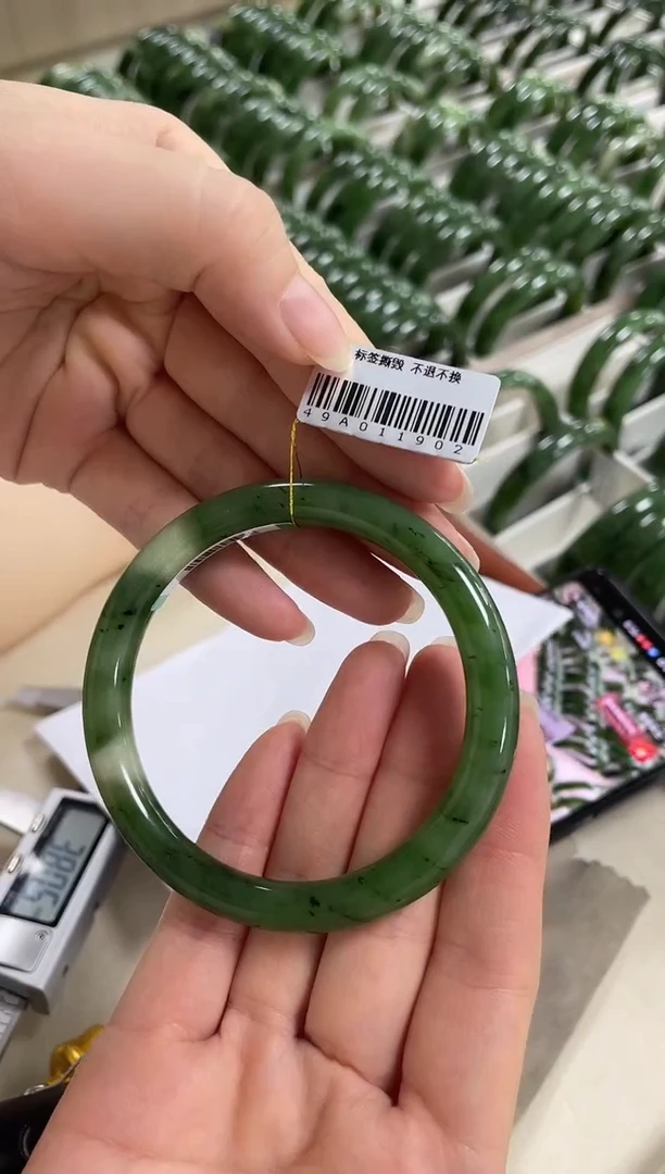 未镶嵌手镯和田玉59圈口 1902