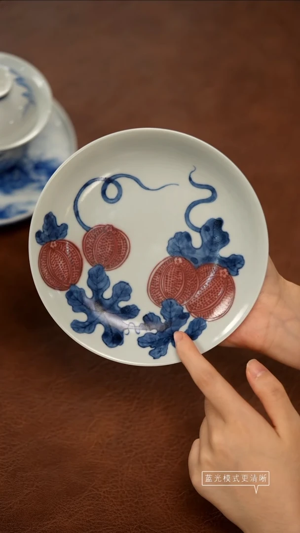 瓷片景德镇斌芬陶瓷/西瓜盘子