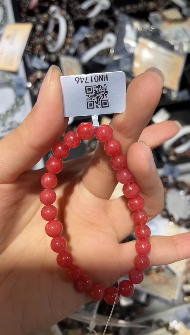 【闪购商品】蔷薇辉石手串未镶嵌手串