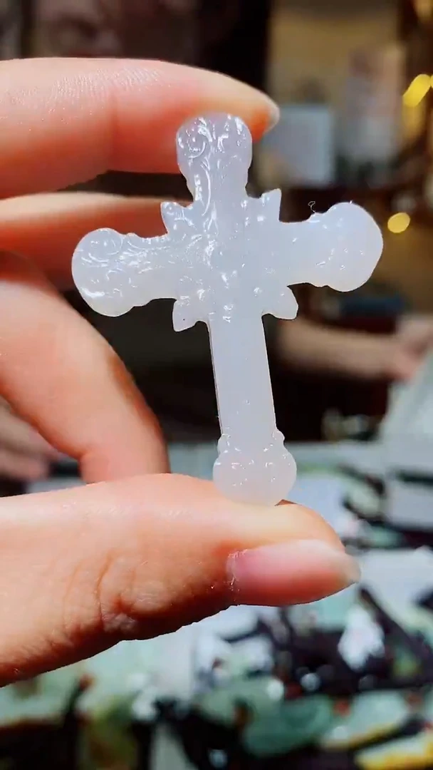 和田玉未镶嵌挂件1