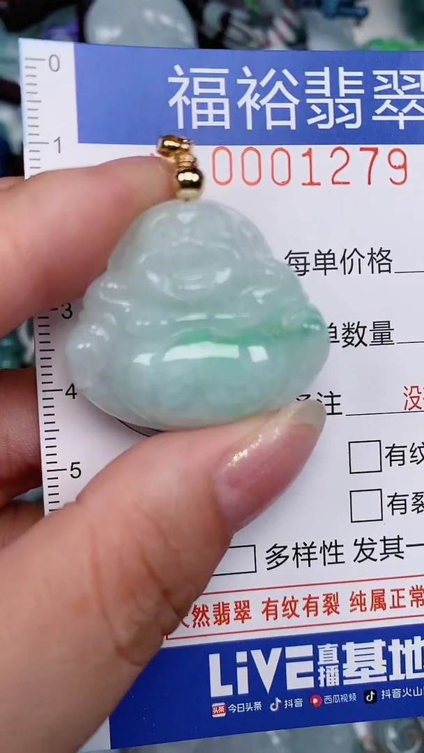翡翠未镶嵌颈饰...0001279