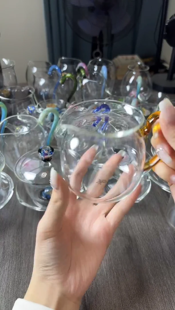 手工艺品玻璃禾器美满琥珀普通盒