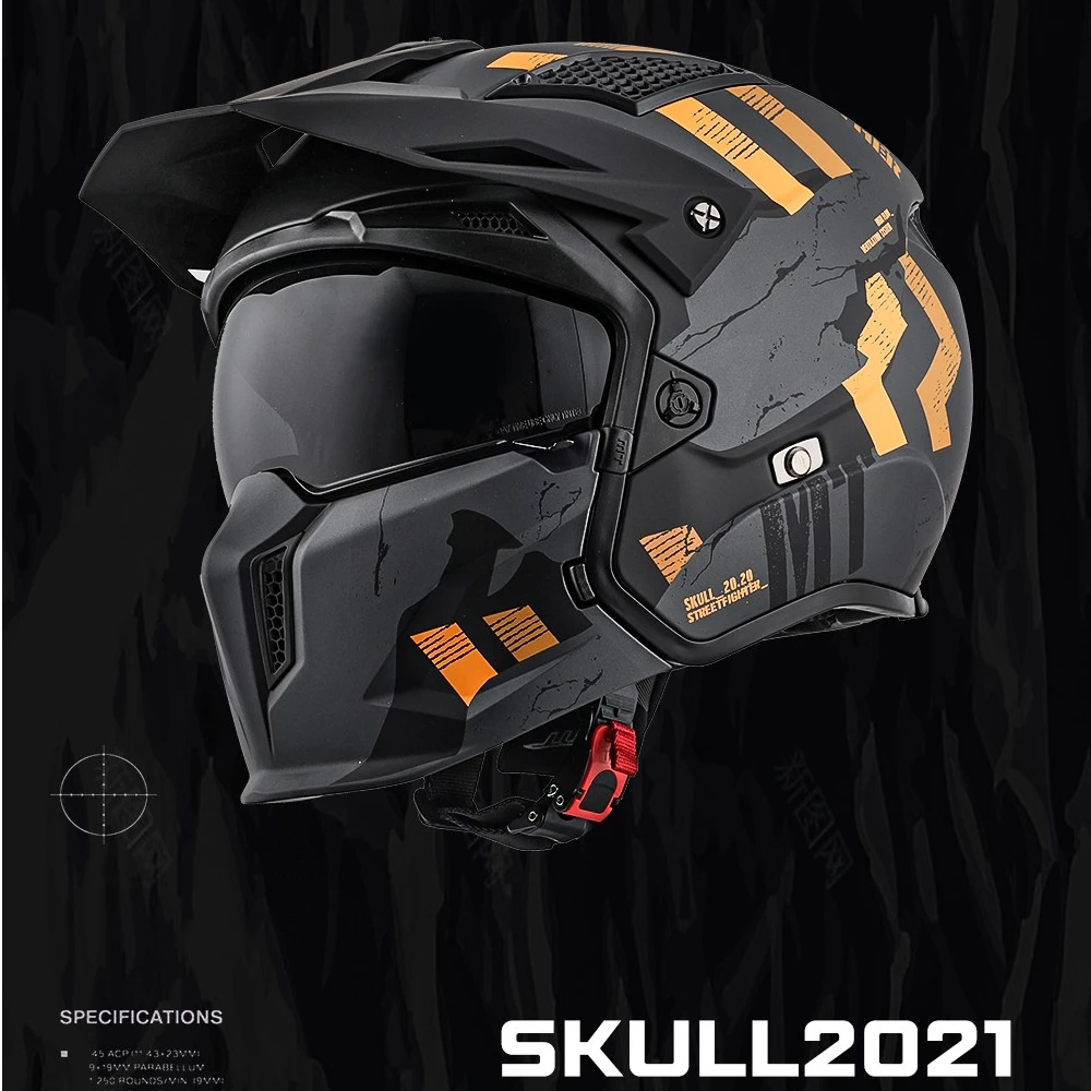 MTHELMETS西班牙MT街霸摩托车男女公路摩旅机车四季越野复古全盔