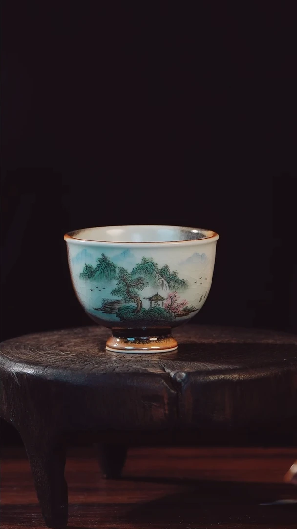 艺然堂手工手绘茶器