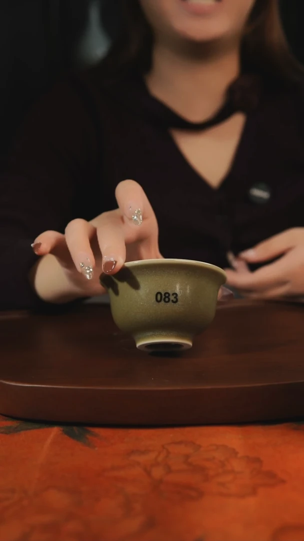 杯子天*083   汝州原产地原矿仿古老釉