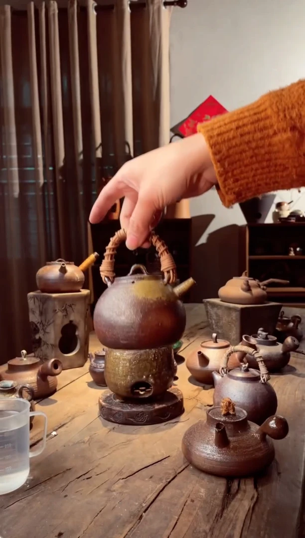 【闪购商品】壶柴烧简约提梁壶叭叭叭