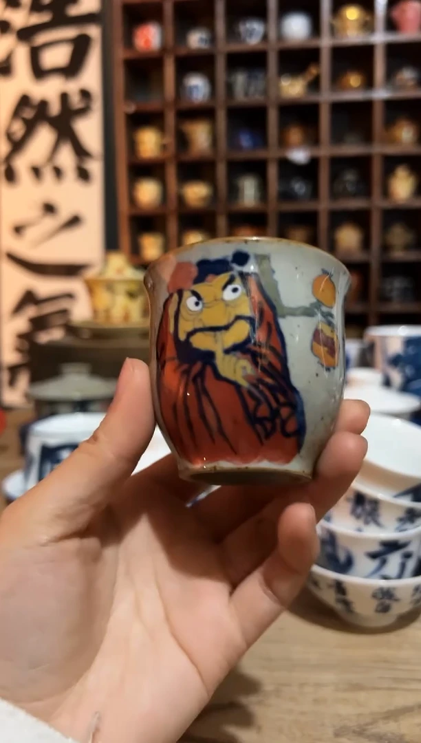 【闪购商品】观云听雨原创手绘茶具