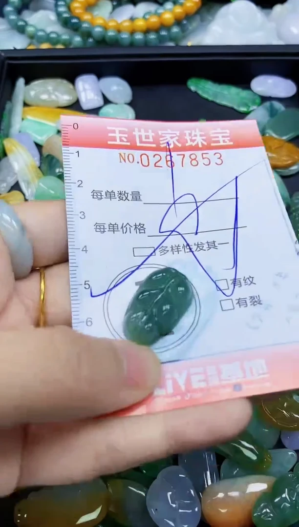 翡翠未镶嵌颈饰闪购0267853多样性发其一