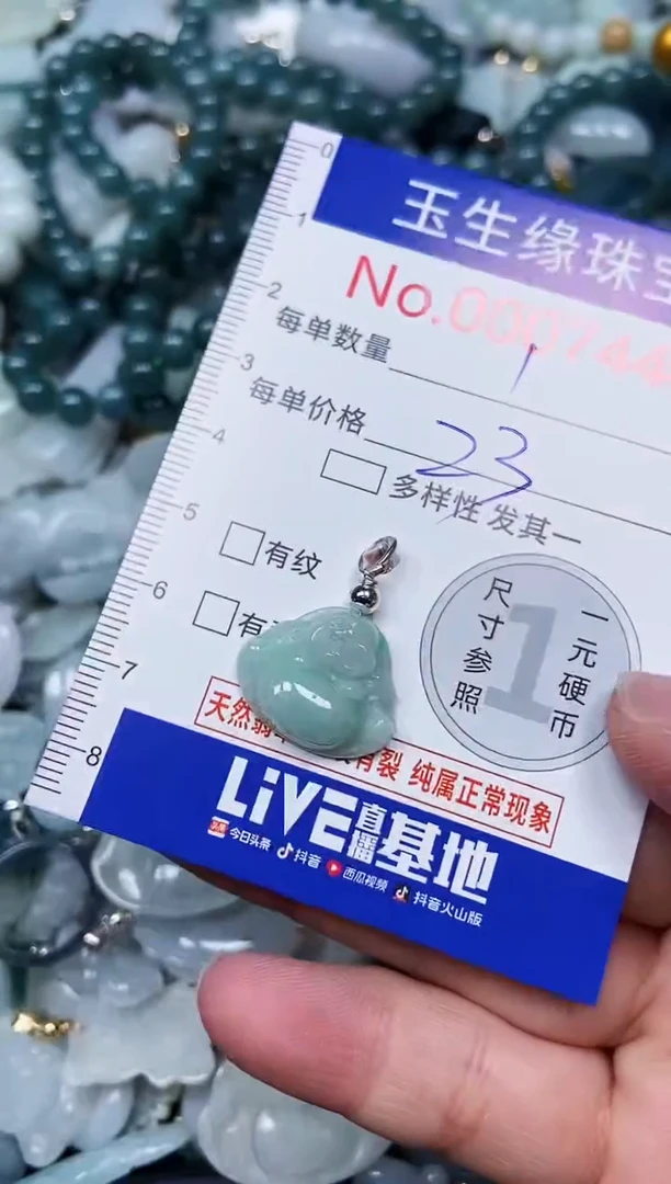 【闪购商品】翡翠颈饰未镶嵌闪购00007444