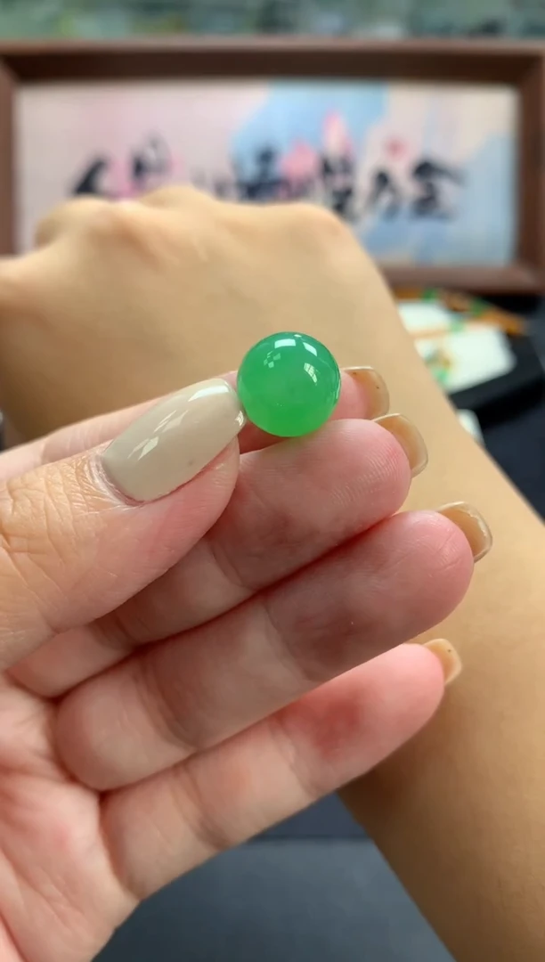 定制翡翠未镶嵌麦***呢卡11