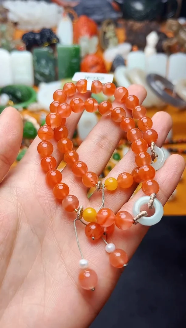 【闪购商品】南红玛瑙手串未镶嵌多样性拍一发一