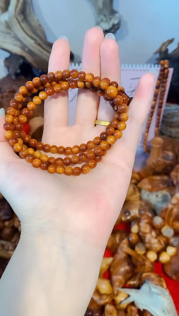 柏木（崖柏）0.6108单条太行崖柏陈化手把手串