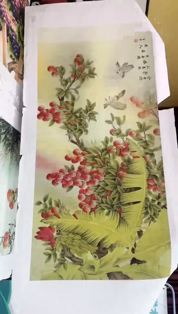 国画九霄甄选国画作品zhb050