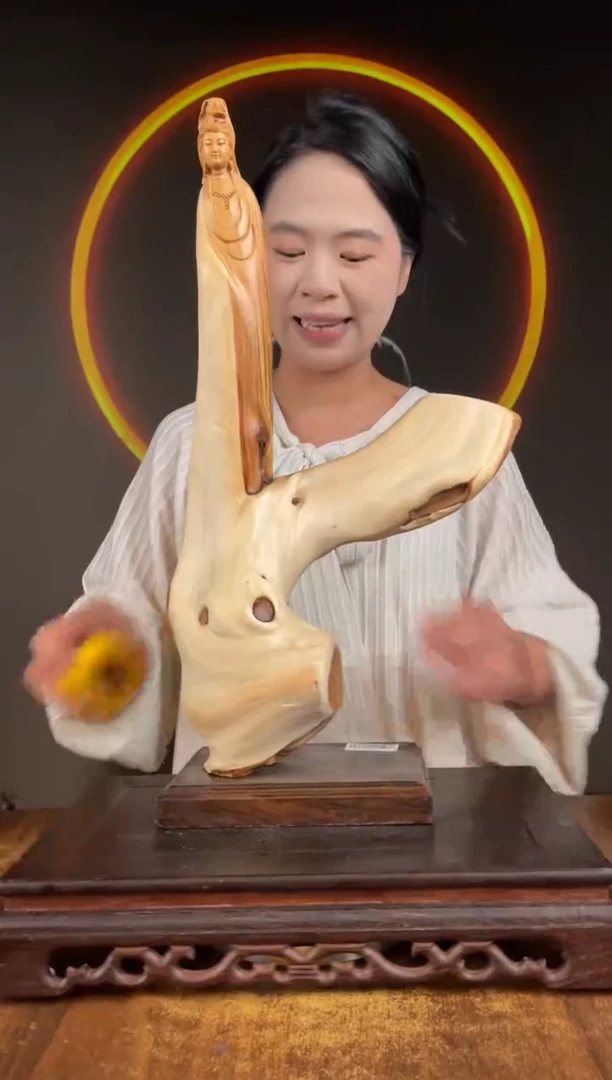 柏木（崖柏）手工摆件,先抢先得! 编号:227