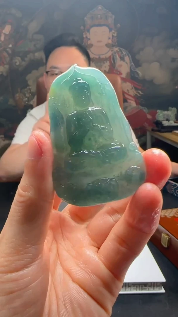 【闪购商品】定制翡翠未镶嵌L-@@QJXC2770