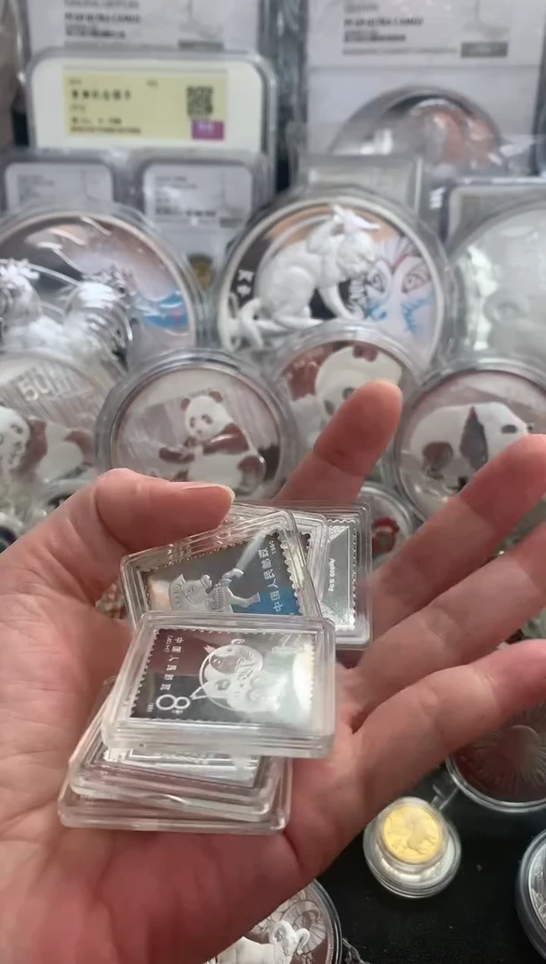 纯银12生肖邮票银章12*8.5克套装