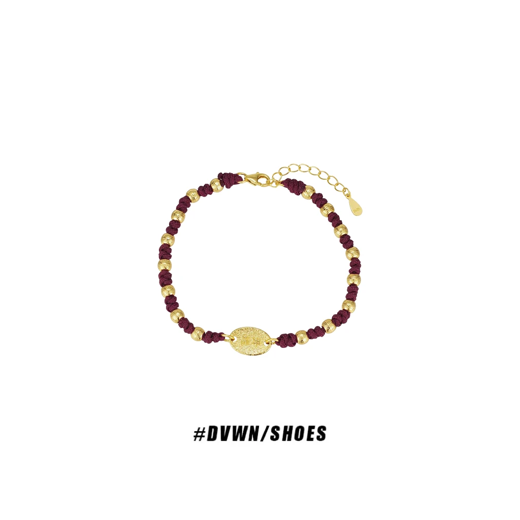 铜合金手链 【DWANG】新年开运开春红绳