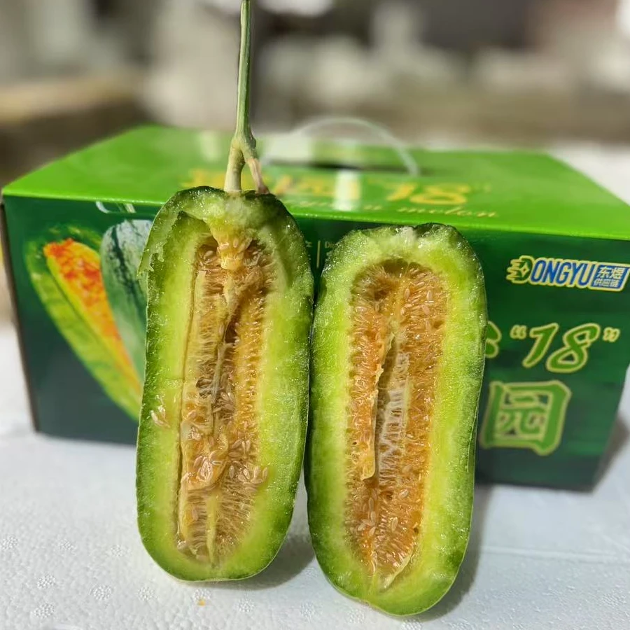 【周谷堆水果】蜜园十八精品蜜瓜净重3斤脆甜爽口果肉脆嫩新鲜（18）