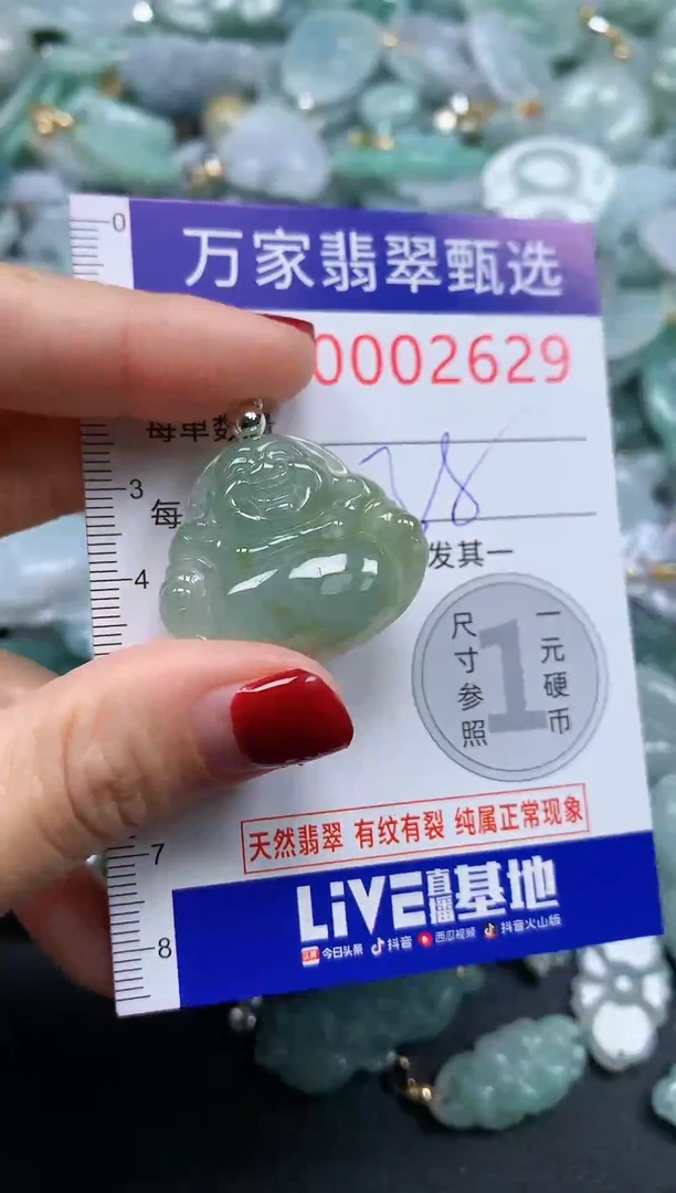 吊坠(不含链)未镶嵌翡翠2629