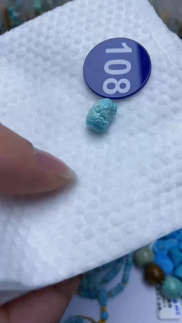 【闪购商品】绿松石雕刻件未镶嵌108