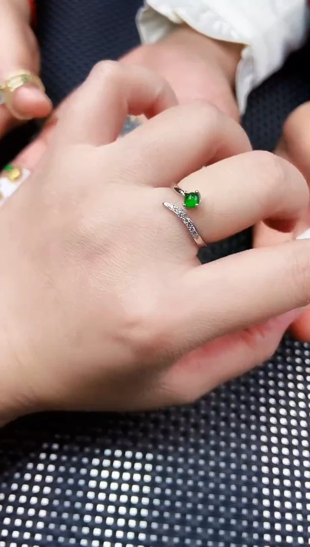 【闪购商品】翡翠戒指未镶嵌11111111