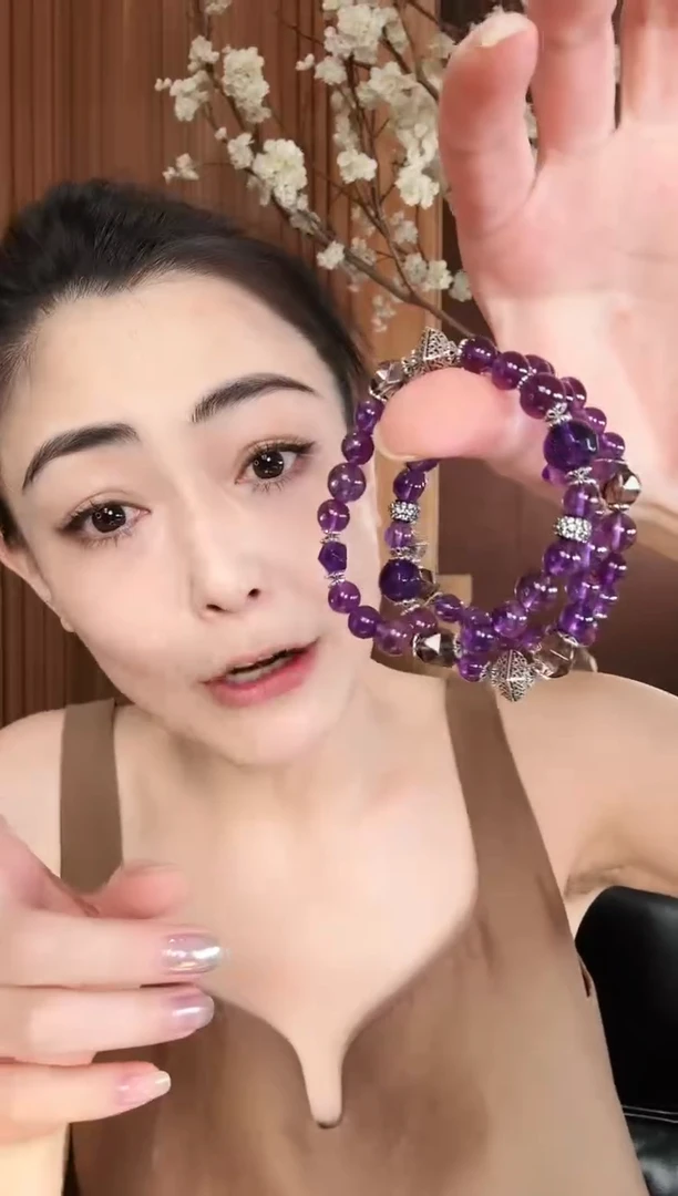 银S925镶嵌手串水晶手串 多样性发货 发一条