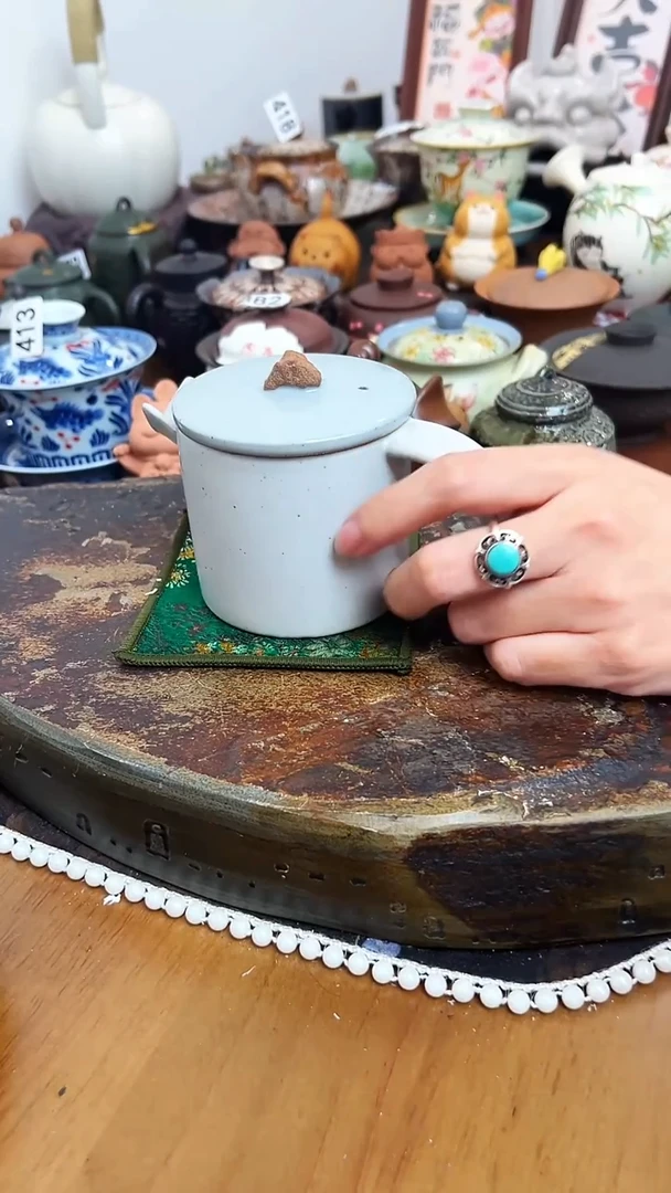 【茶瓷物语】陶泥公道杯