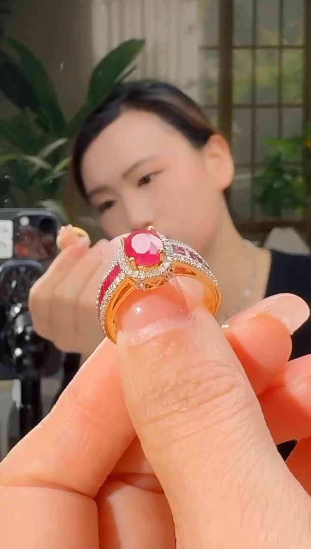 未镶嵌戒指红宝石2.45ct