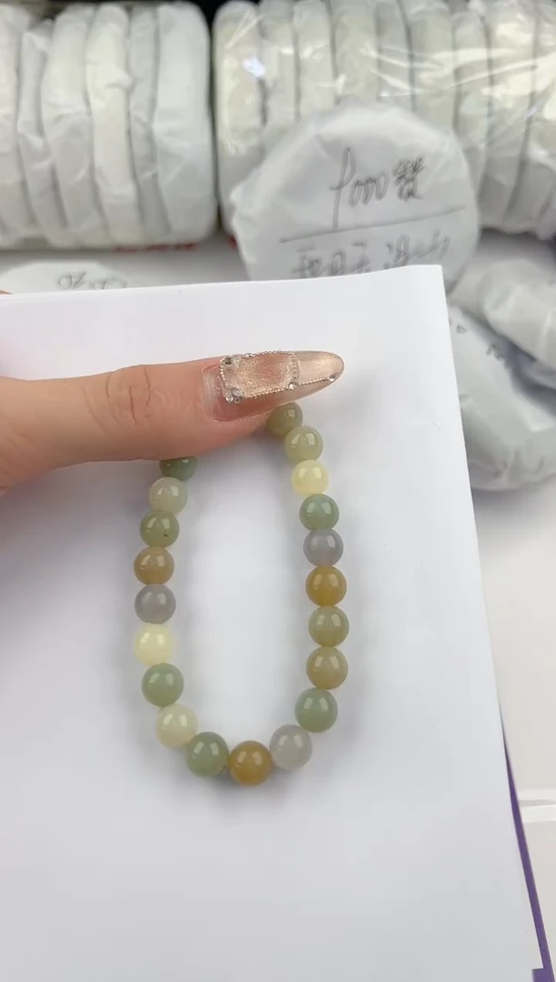 【闪购商品】和田玉手链未镶嵌1颜色微差无瑕疵