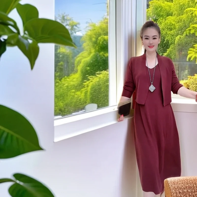 时尚高端定制显瘦连衣裙25095