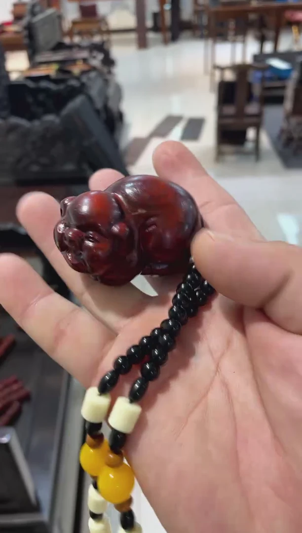 木紫檀小猪把件啊啊啊