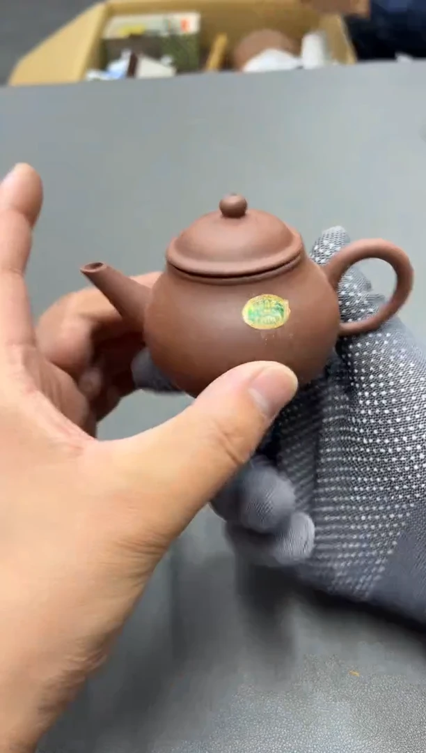 紫砂小*子工艺品小四孤品收藏