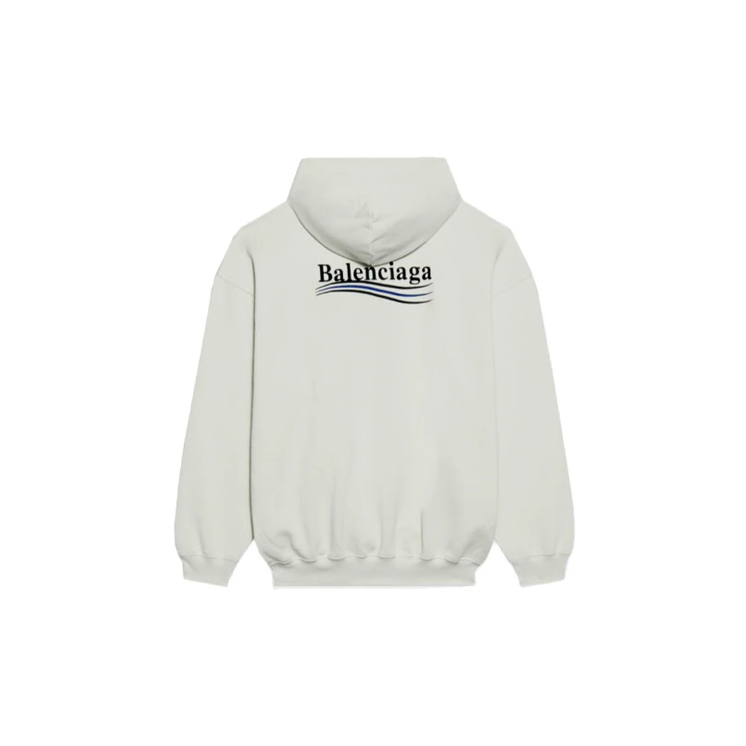 Balenciaga 印花可乐LOGO水洗做旧连帽卫衣/正品保障/假一赔三