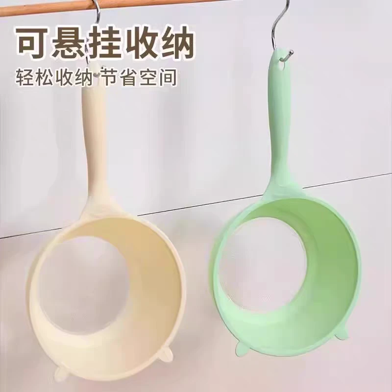 淘米神器滤网超细隔渣家用多功能漏网漏勺厨房洗水果蔬菜沥水篮子