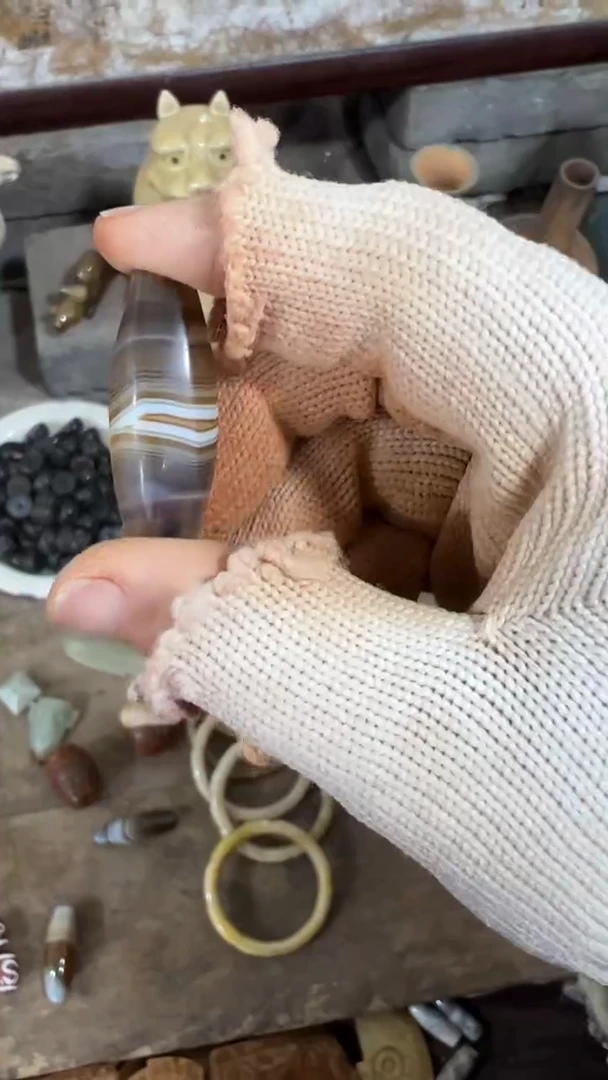 未镶嵌玛瑙/玉髓珠宝半成品一单一个