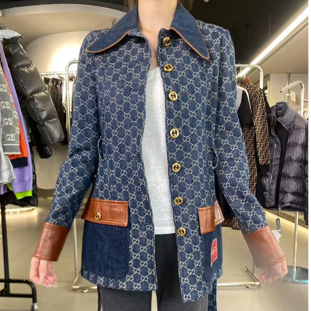 99新 GUCCI/古驰 丹宁系列连衣裙