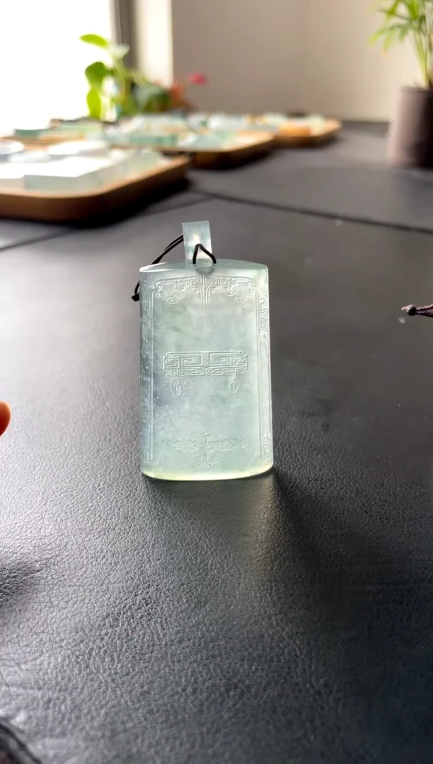【闪购商品】定制翡翠未镶嵌无事牌