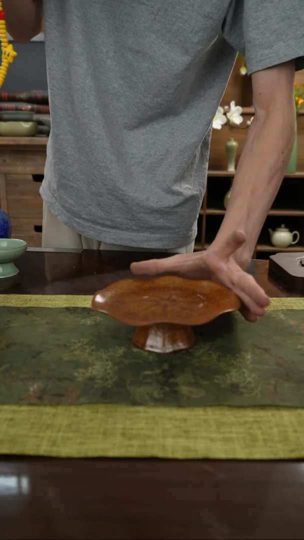 【闪购商品】荷叶高脚秋色-14