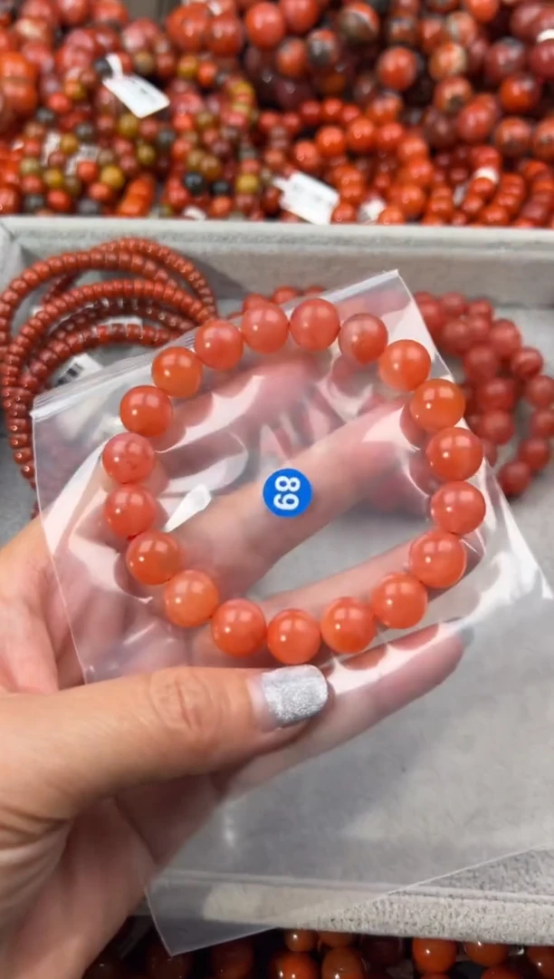 未镶嵌手串南红玛瑙10+