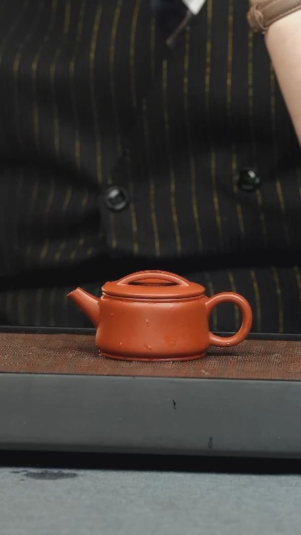【闪购商品】紫砂茶壶五堂 虚瓦-好久不见-光