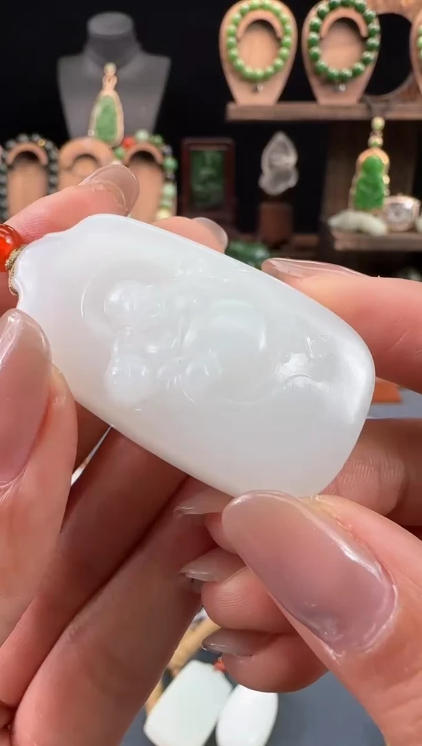 【闪购商品】和田玉吊坠未镶嵌1