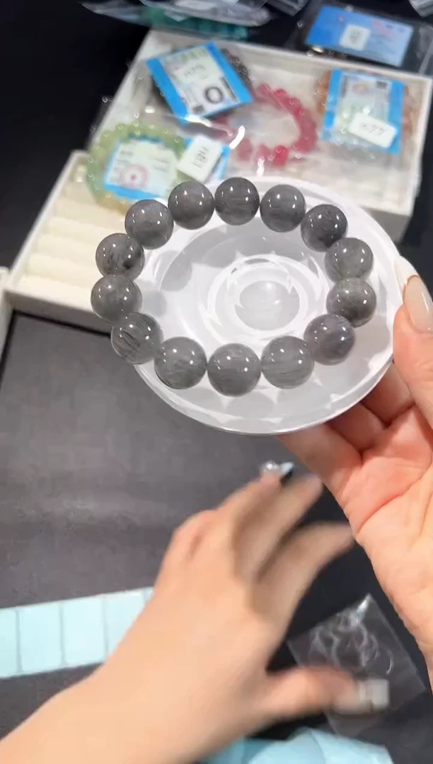 未镶嵌手链水晶85n多样性发其一【1条】默认微瑕