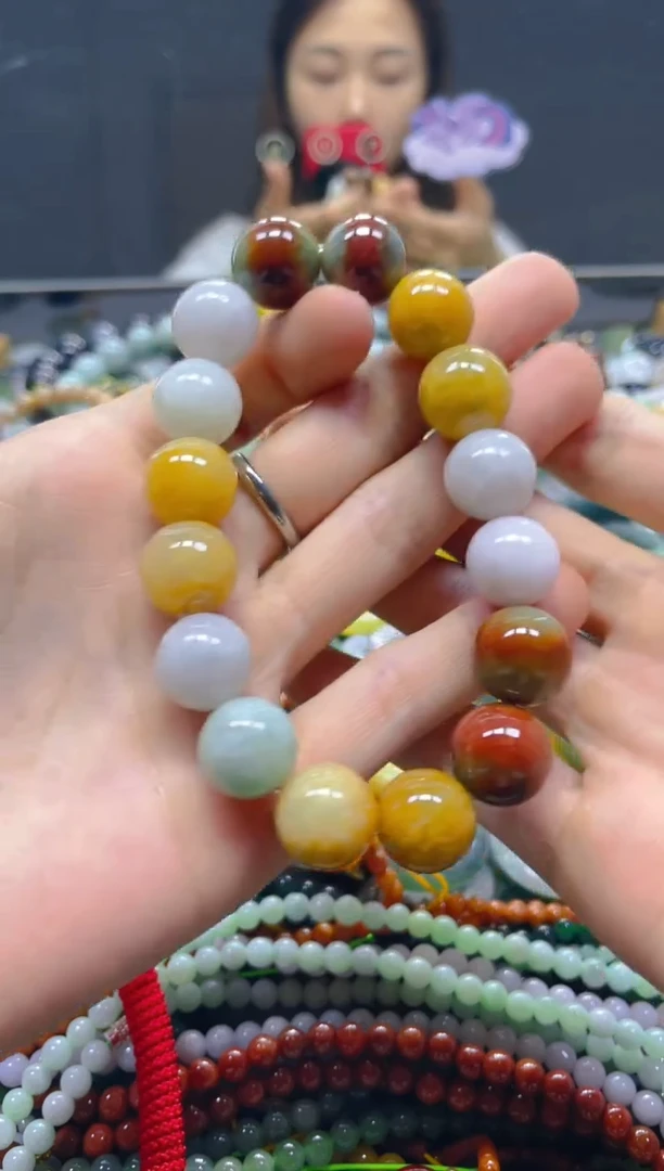 颈饰未镶嵌翡翠13MM