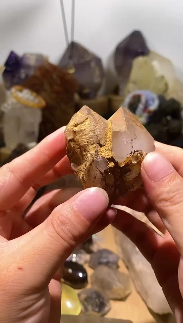 水晶珠宝半成品未镶嵌40号82g马岛双子星莲花骨干城堡