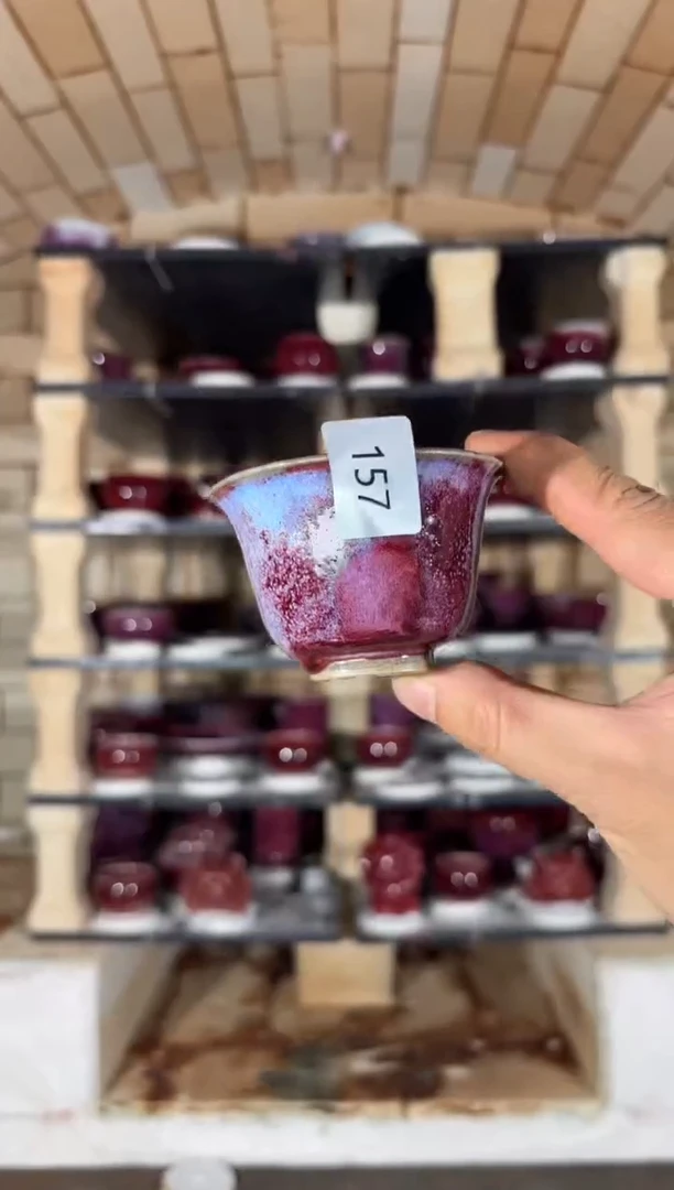 杯精品窑变钧瓷茶器