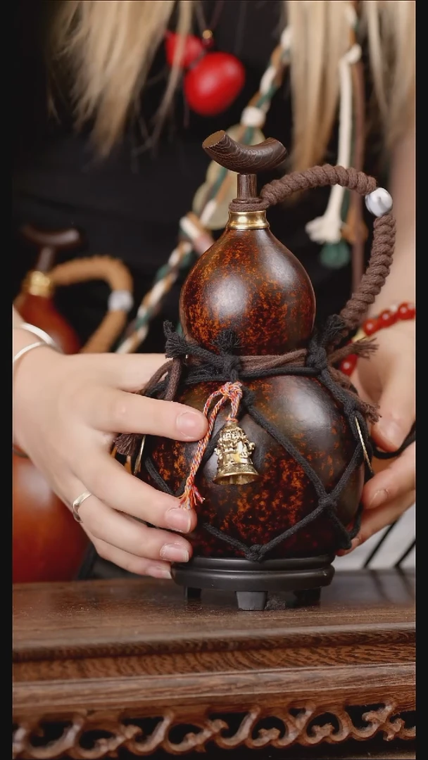 237号精品天然大漆酒葫芦一物一拍~