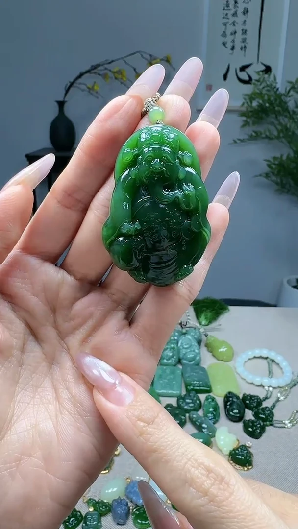 未镶嵌和田玉挂件1