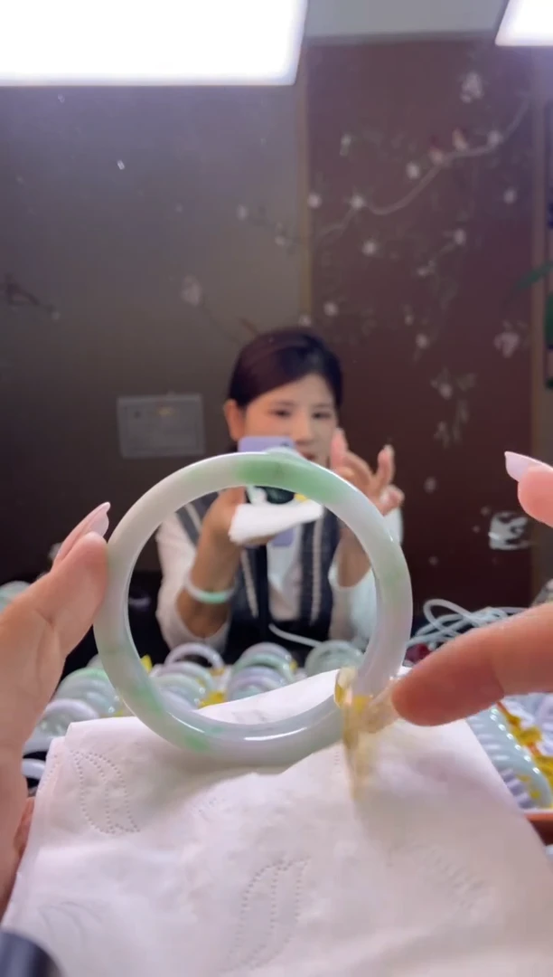 未镶嵌手镯翡翠圈口x58.4