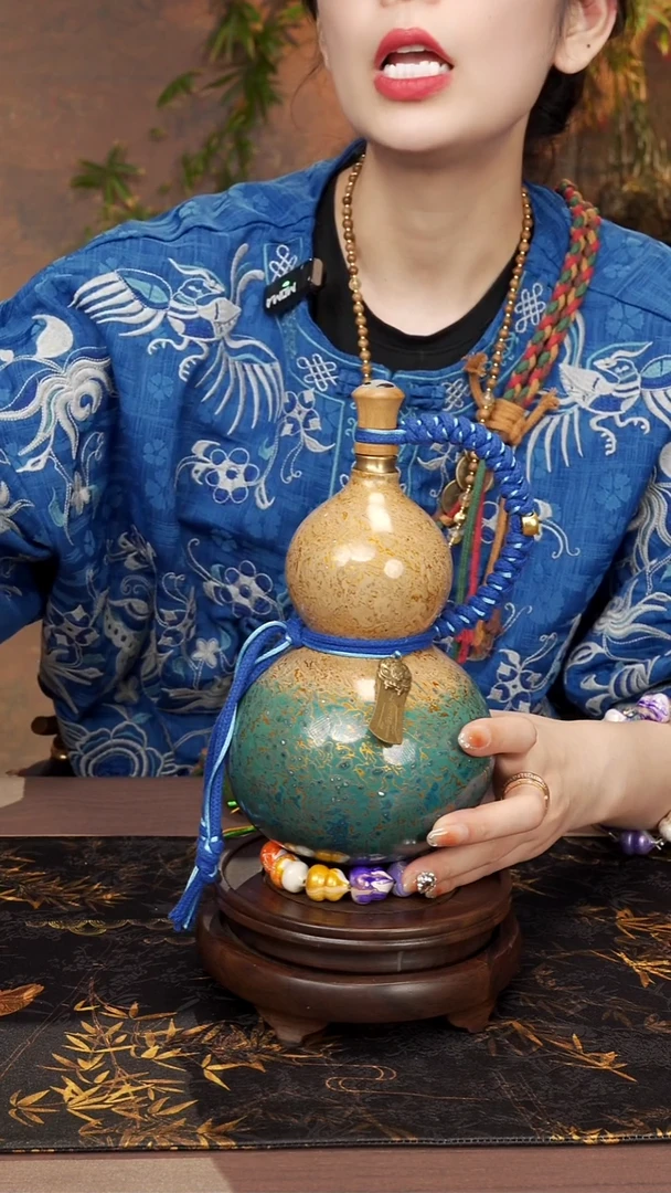 69--高端工艺大漆酒葫芦--338