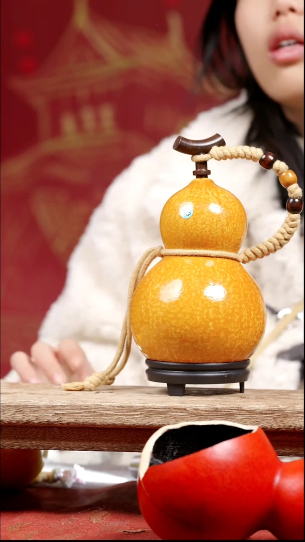 533号纯手工制作天然大漆真葫芦